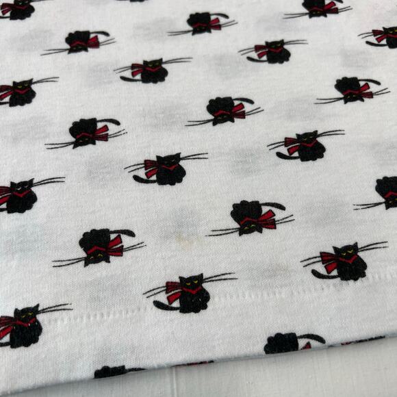 Cutty Rock Vintage Black Car Kitten Polo shirt women’s size medium 1980's - Picture 8 of 9